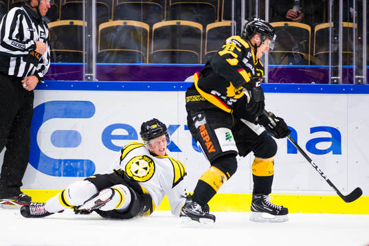 Brynäs Linus Ölund och Skellefteås Henrik Hetta