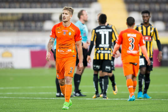 AFC Eskilstunas Daniel Björnquist deppar