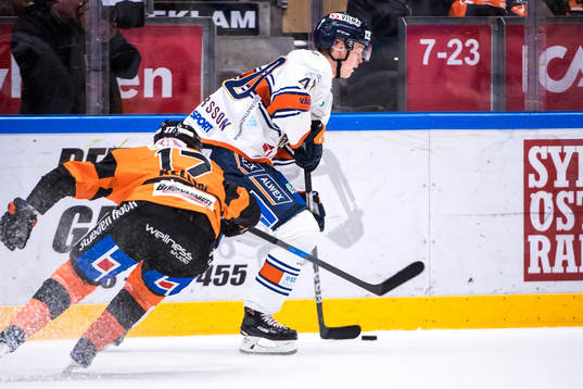 Karlskronas Joel Kellman  och Växjös Elias Pettersson
