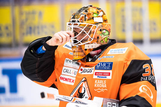 Karlskronas målvakt Johannes Jönsson