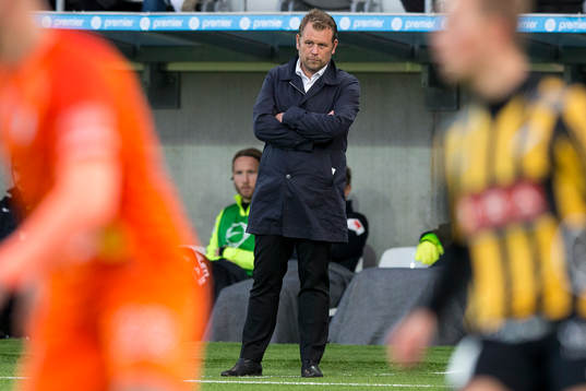 Häckens tränare Mikael Stahre