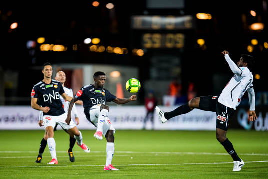 Bassel Jradi of Strømsgodset, Jone Samuelsen of Odd,