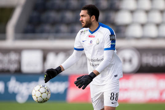 AFC Eskilstunas Målvakt Alireza Haghighi