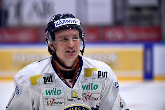 Växjös Oliver Bohm jublar