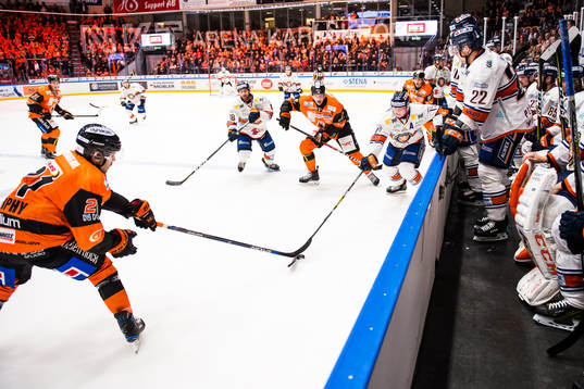 Karlskronas Cory Murphy, Morten Madsen och Växjös Tuomas