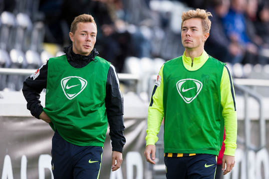 Häckens Adam Andersson och Joel Andersson