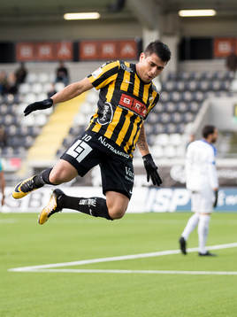 Häckens Paulinho jublar