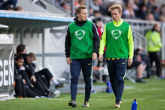 Häckens Adam Andersson och Joel Andersson