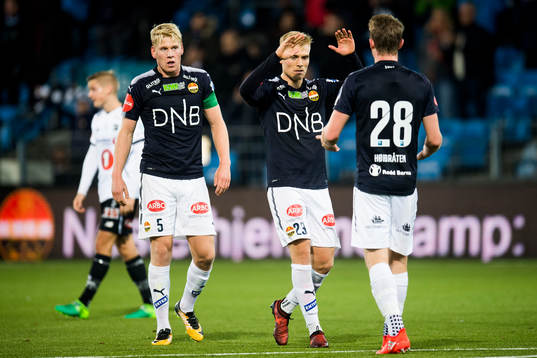 Jakob Glesnes, Eirik Ulland Andersen and Marius Høibråten