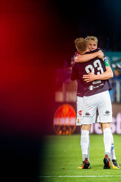 Eirik Ulland Andersen and Jakob Glesnes of Strømsgodset