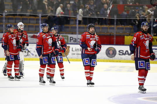 Linköpings spelare deppar