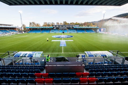 General interior view of Marienlyst stadium
