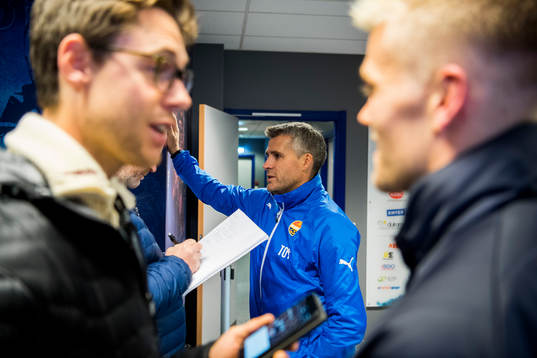 Tor Ole Skullerud, head coach of Strømsgodset