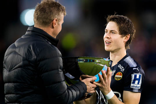 Jostein Flo, Director of Football in Strømsgodset, gives a