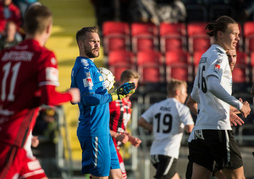 Örebros målvakt Oscar Jansson