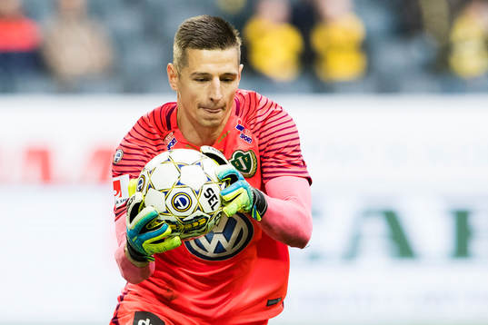 Jönköpings målvakt Evgeny Kobozev