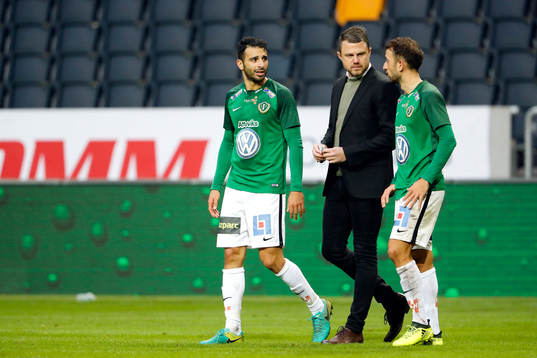 Jönköpings André Calisir, Robert Gojani och tränare