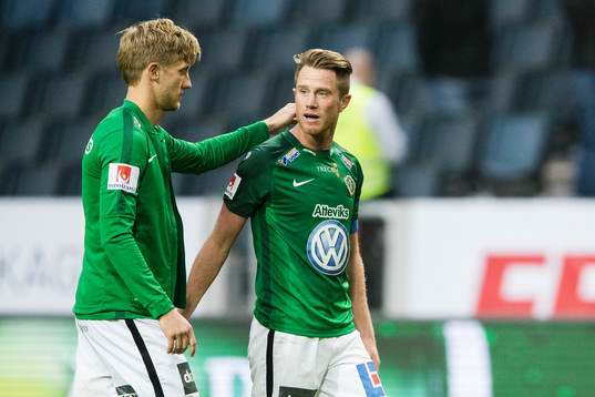 Jönköpings Jesper Svensson och Tommy Thelin deppar
