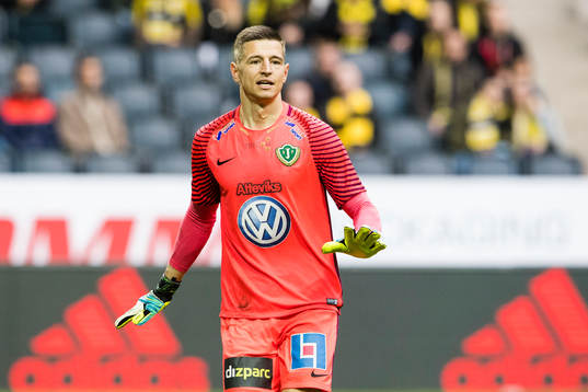 Jönköpings målvakt Evgeny Kobozev