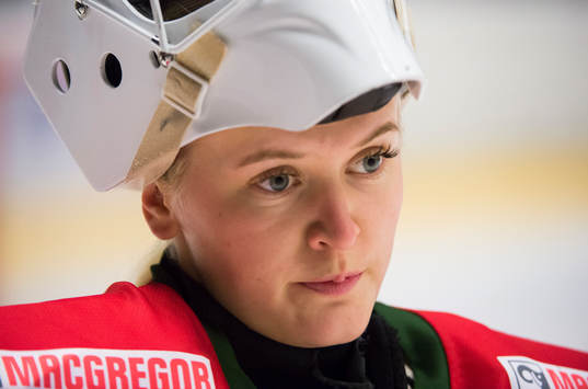 Modos målvakt Emma Söderberg