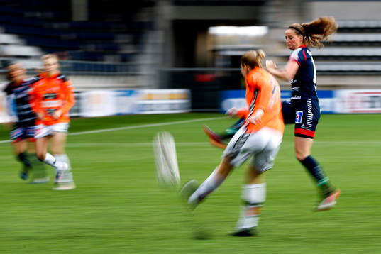 Kristianstads Hanna Sandström och Linköpings Nicoline