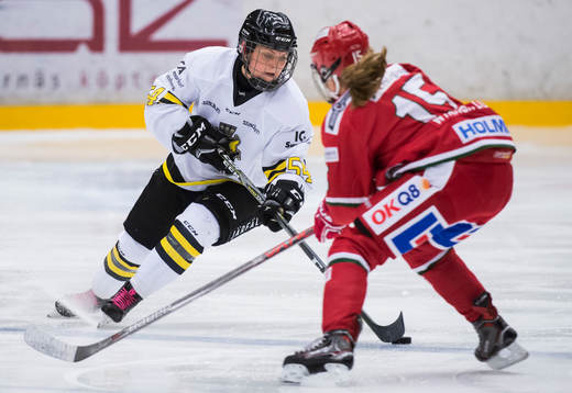 AIKs Jessica Kollberg och Modos Felizia Wikner-Zienkiewicz