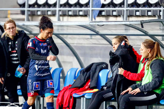 Linköpings Claudia Neto byts ut