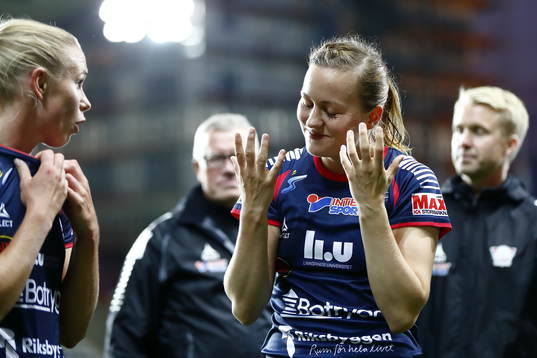 Linköpings Kristine Minde och Jonna Andersson