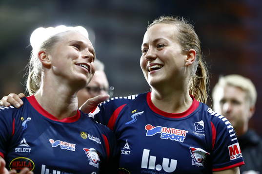 Linköpings Kristine Minde och Jonna Andersson