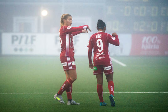 Piteås Nina Jakobsson och Piteås Madelen Janogy