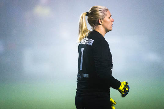 Eskilstunas målvakt Emelie Lundberg