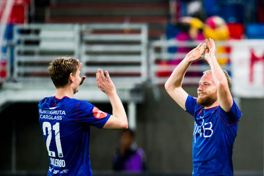 Simen Kristiansen Juklerød and Henrik Kjelsrud Johansen of