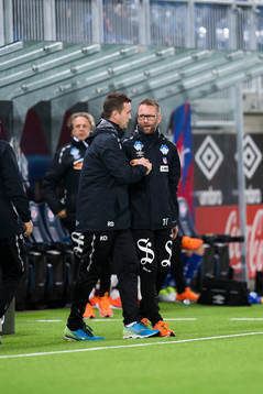 Ronny Deila, head coach of Vålerenga, and Trond