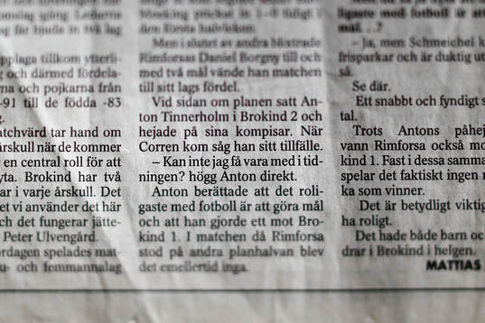 Hemma hos Lars och Britt Tinnerholm - farfar och farmor