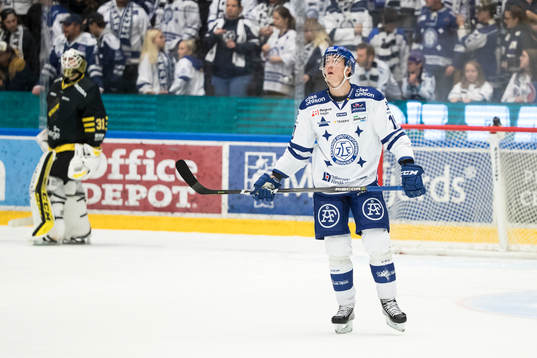 Leksands Tobias Forsberg deppar