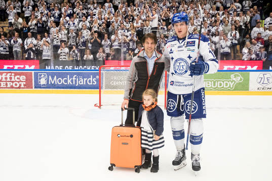 Leksands Martin Karlsson utsedd till matchens lirare i