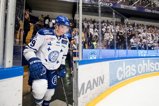 Leksands Tobias Forsberg utsedd till matchens krigare i