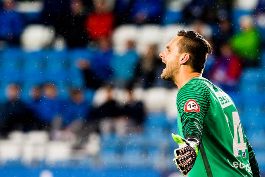 Goalkeeper Piotr Leciejewski of Brann