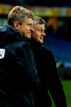 Lars Arne Nilsen, head coach of Brann and Ole Gunnar