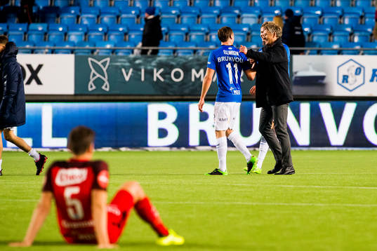 Martin Skjelbreid Ellingsen of Molde and Ole Gunnar