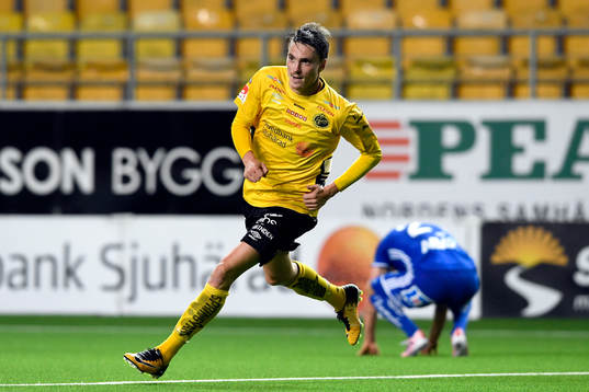 Elfsborgs Lasse Nilsson jublar