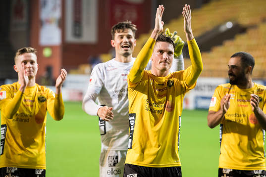 Elfsborgs Lasse Nilsson jublar