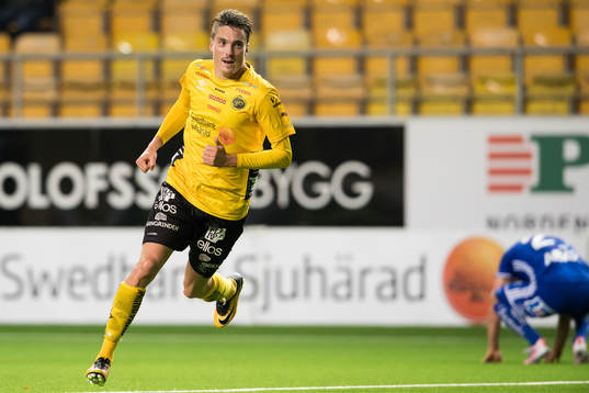 Elfsborgs Lasse Nilsson jublar