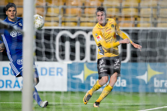 Elfsborgs Lasse Nilsson och Sundsvalls David Batanero
