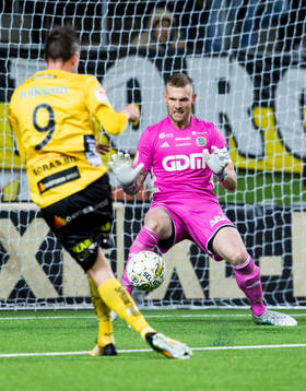 Sundsvalls målvakt Tommy Naurin