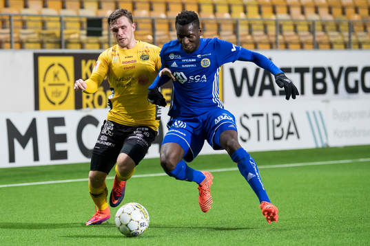 Sundsvalls Peter Wilson och Elfsborgs Jesper Manns