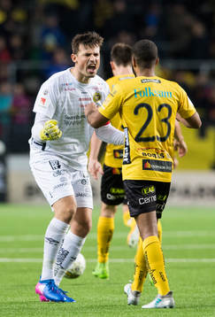 under fotbollsmatchen i Allsvenskan mellan Elfsborg och
