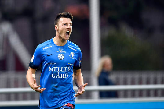 Trelleborgs Alexander Blomqvist jublar