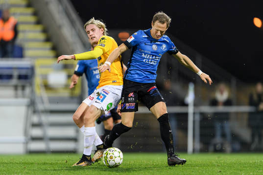 Falkenbergs Viktor Götesson och Trelleborgs Magnus