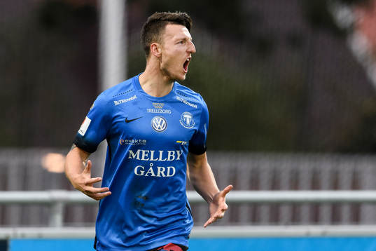 Trelleborgs Alexander Blomqvist jublar